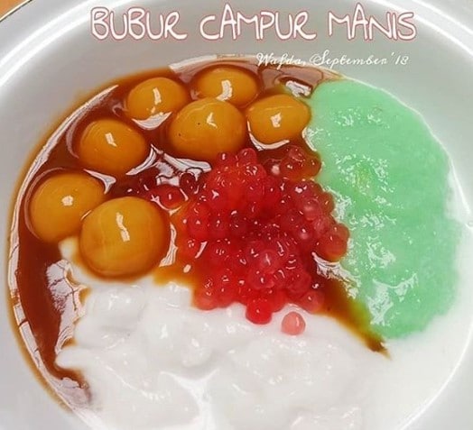 resep bubur manis campur