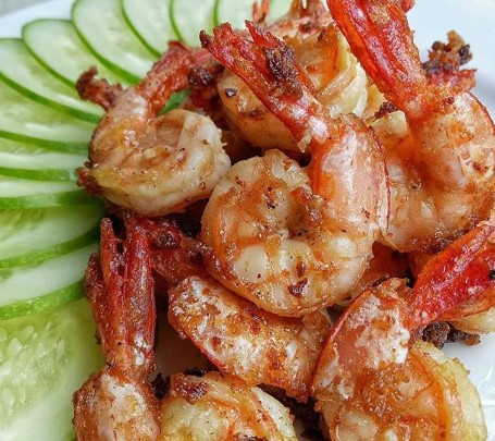 UDANG GORENG BAWANG PUTIH